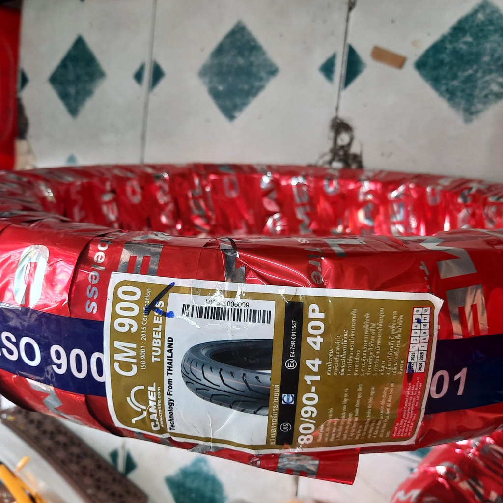 Vỏ Camel dành cho tay ga loại không dùng ruột size 60/90-14; 70/90-14: 80/90-14 và 90/90-14