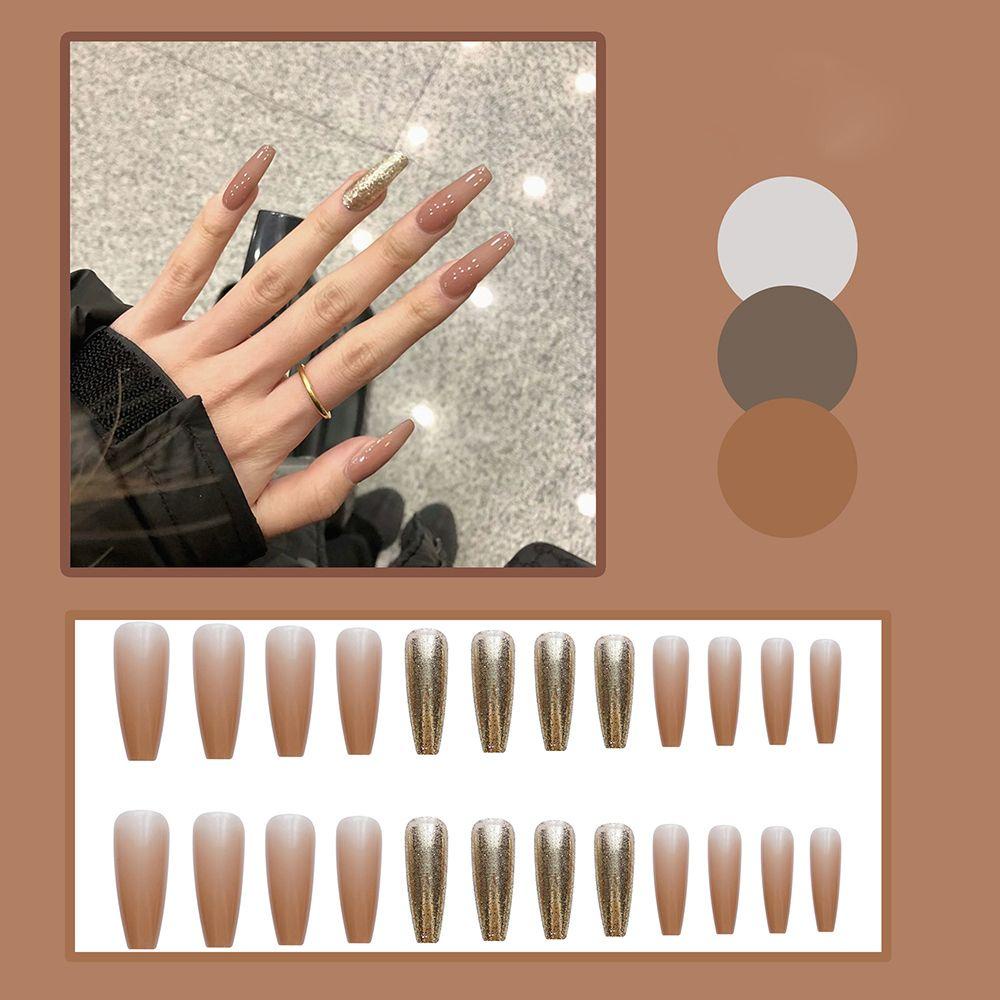 Hộp 24 Móng Tay Giả Che Phủ Toàn Diện Chất Lượng Cao MIHAN1