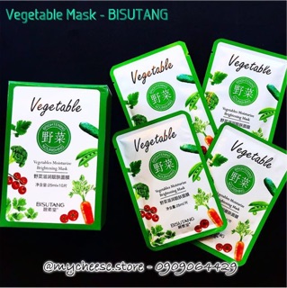 SET 3 MASK RAU CỦ HOA QUẢ - BISUTANG