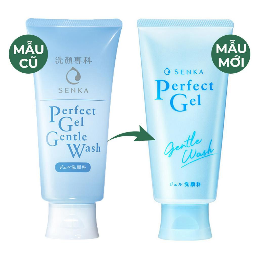 Gel Rửa Mặt Dịu Nhẹ Senka Perfect Gel Gentle Wash 100g