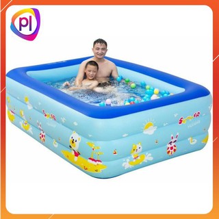 [Nhập TOYAPR10K giảm ngay 10K][FLASH SALE] BỂ BƠI PHAO BƠI 1,3M CHỮ NHẬT 3 TẦNG