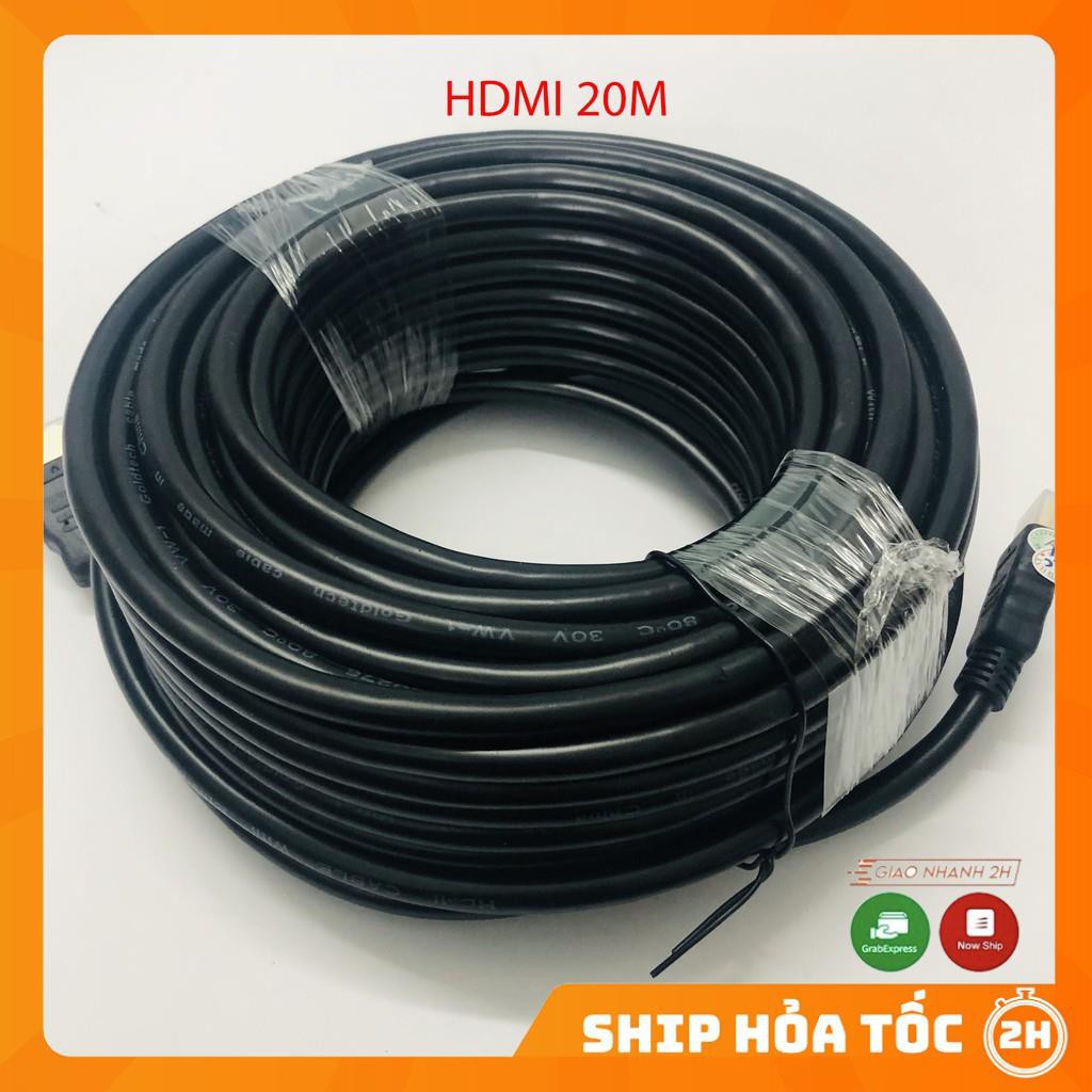 Dây Cáp HDMI 20m Loại Tốt dùng cho Màn hình, TV, Camera