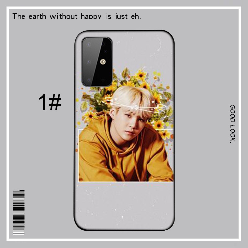 Ốp điện thoại mềm hình Bts Suga cho Samsung Galaxy A9 A8 A7 A6 Plus A8+ A6+ 2018 A5 A3 2016 2017 LU30