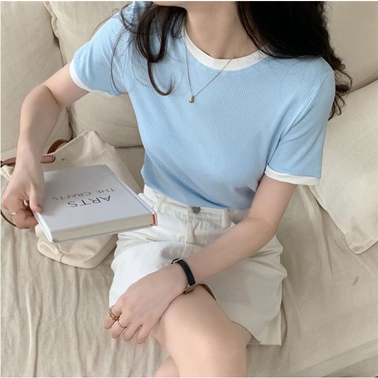 Áo thun PEWARN tay ngắn thời trang dành cho nữ