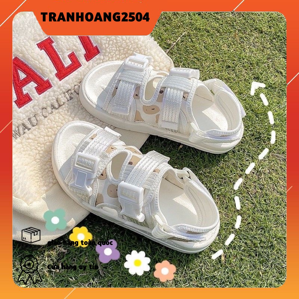 DÉP SANDAL ULZZANG GẤU SIÊU DỄ THƯƠNG HÀN QUỐC