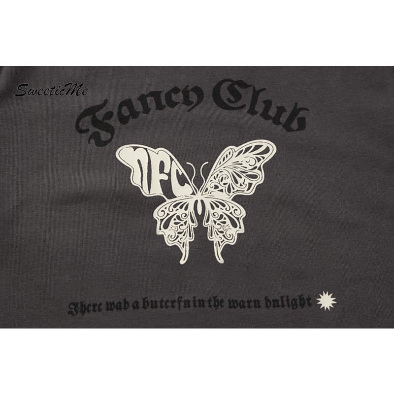 Áo Thun Lửng Dáng Ôm In Họa Tiết Mới Dành Cho Nữ