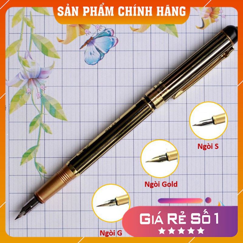 Bút Máy Ánh Dương Ngòi Lá Tre Calligraphy Luyện Chữ Đẹp SH024