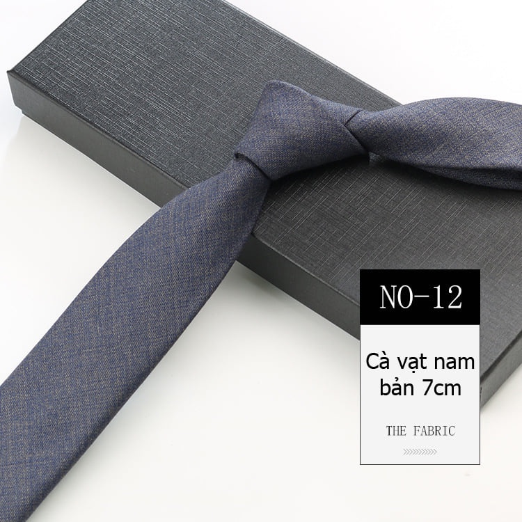 Cà vạt nam, cà vạt kẻ caro bản 6 và 7cm nhiều họa tiết đẹp