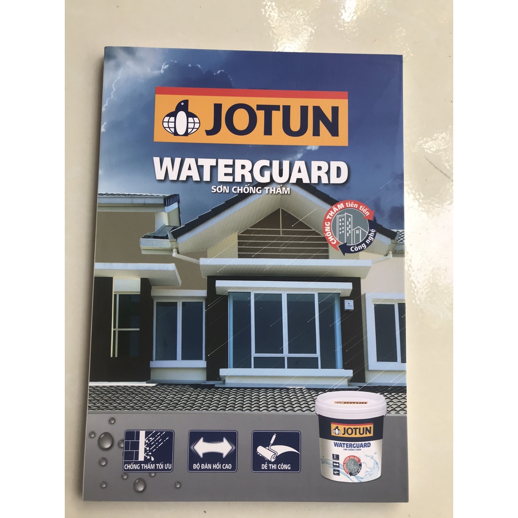 Sơn chống thấm đàn hồi cao Jotun Waterguard chất lượng