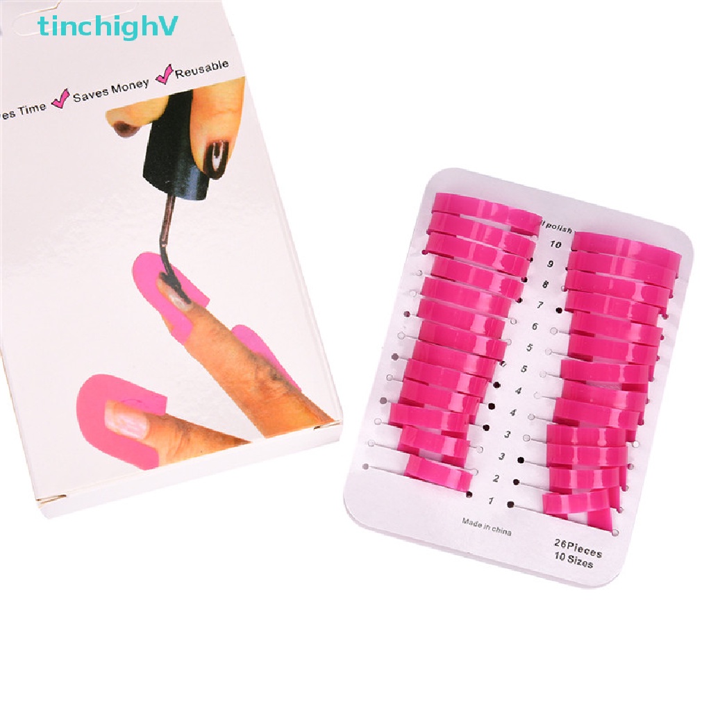 Set 26 Miếng Dán Bảo Vệ Móng Tay Nghệ Thuật