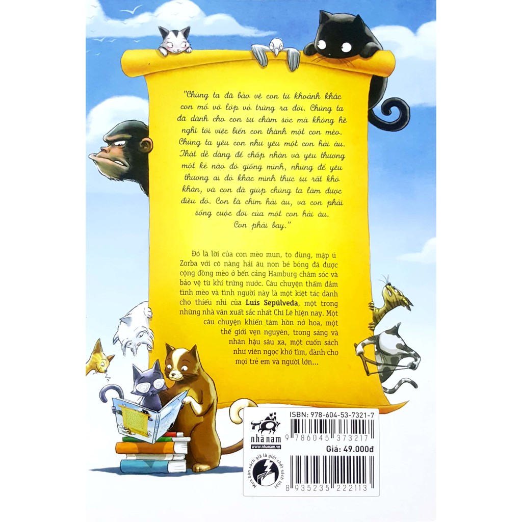 Sách - Chuyện Con Mèo Dạy Hải Âu Bay (Tái Bản 2019)