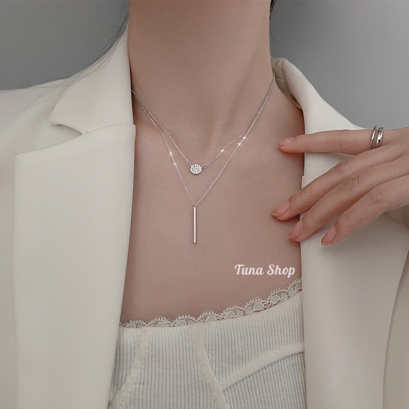 Vòng cổ Bạc / Dây chuyền Bạc ta cao cấp_HÀNG CÓ SẴN _TUNA CAM KẾT 100% CHUẨN BẠC