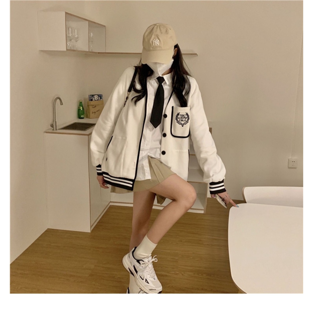 Áo Khoác Cadigan Viền CBLU Có Ảnh Thật + Video Tự Chụp - Áo Khoác Chất Nỉ Ngoại Mềm Mịn Hot Trend 2021 Unisex X.Store