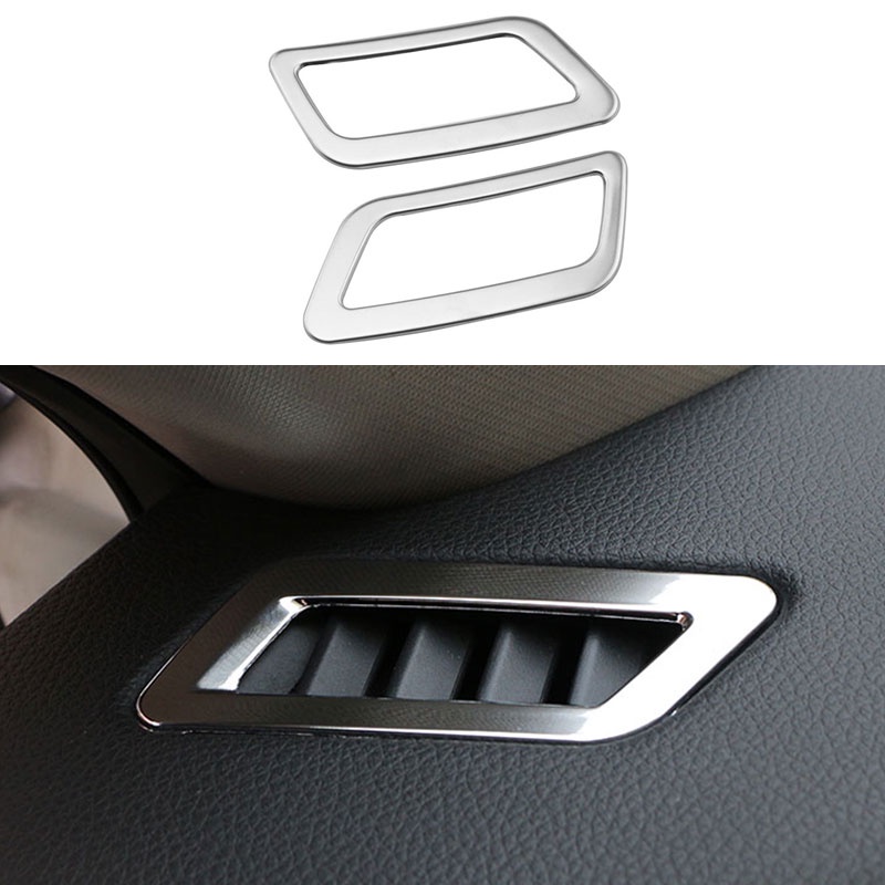 Bộ 2 Miếng Dán Trang Trí Lỗ Thông Gió Xe Hơi Nissan X-Trail Xtrail T32 2014-2021