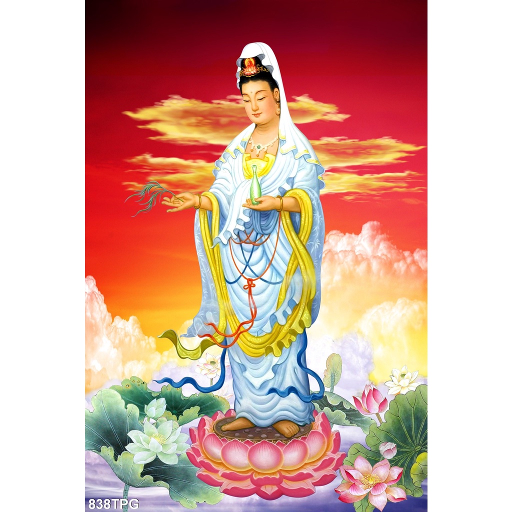 TRANH DÁN TƯỜNG 3D PHẬT GIÁO