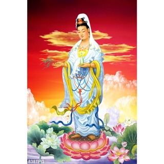 Tranh dán tường 3d phật giáo