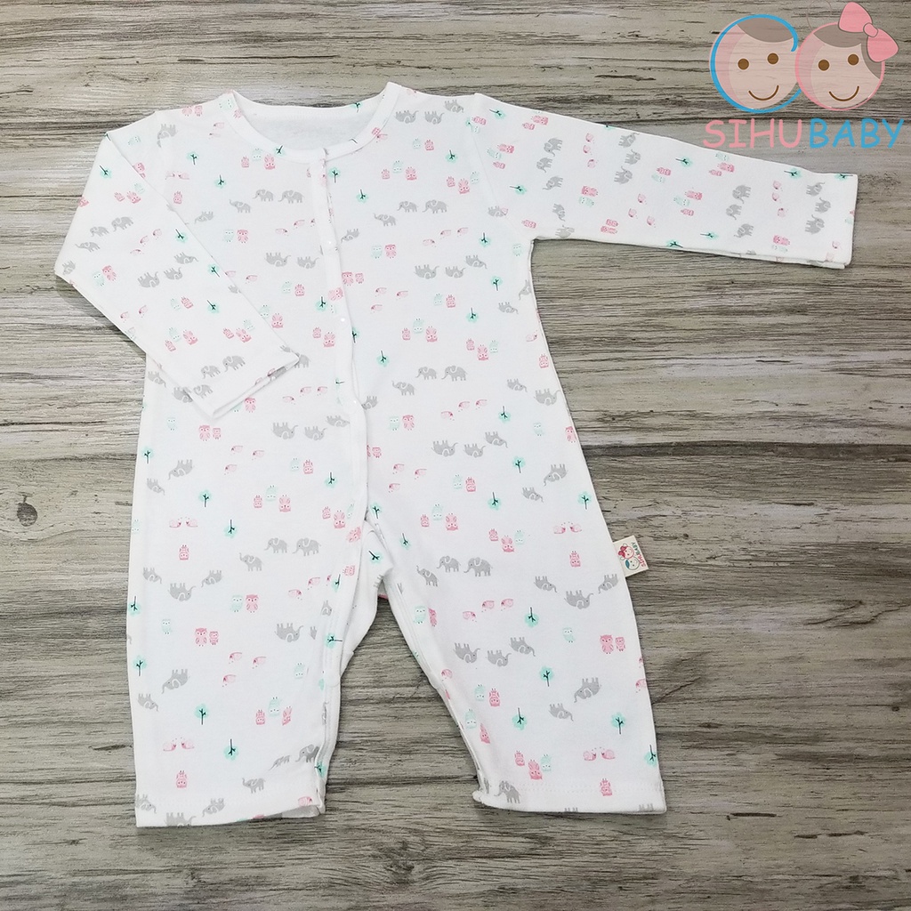 Body Dài Tay Dài Chân Cotton Borip Mềm Mại, Thoải Mái Cho Bé Từ 3 Đến 7,8 Ký | SIHU BABY SHOP