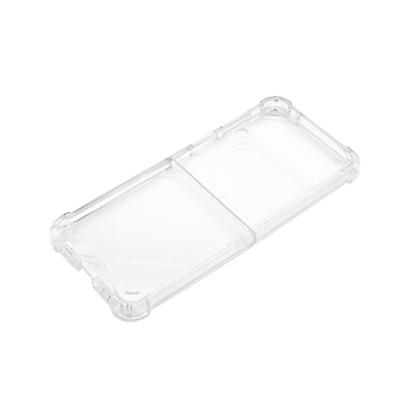 Ốp Điện Thoại TPU Bảo Vệ Bốn Góc Chống Rơi Vỡ Màu Trong Suốt Cho 3 18x9cm