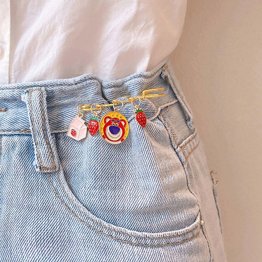 MXGOODS Trâm Cài Áo Hình Cô Gái Và Hoa / Mặt Trăng / Mèo / D