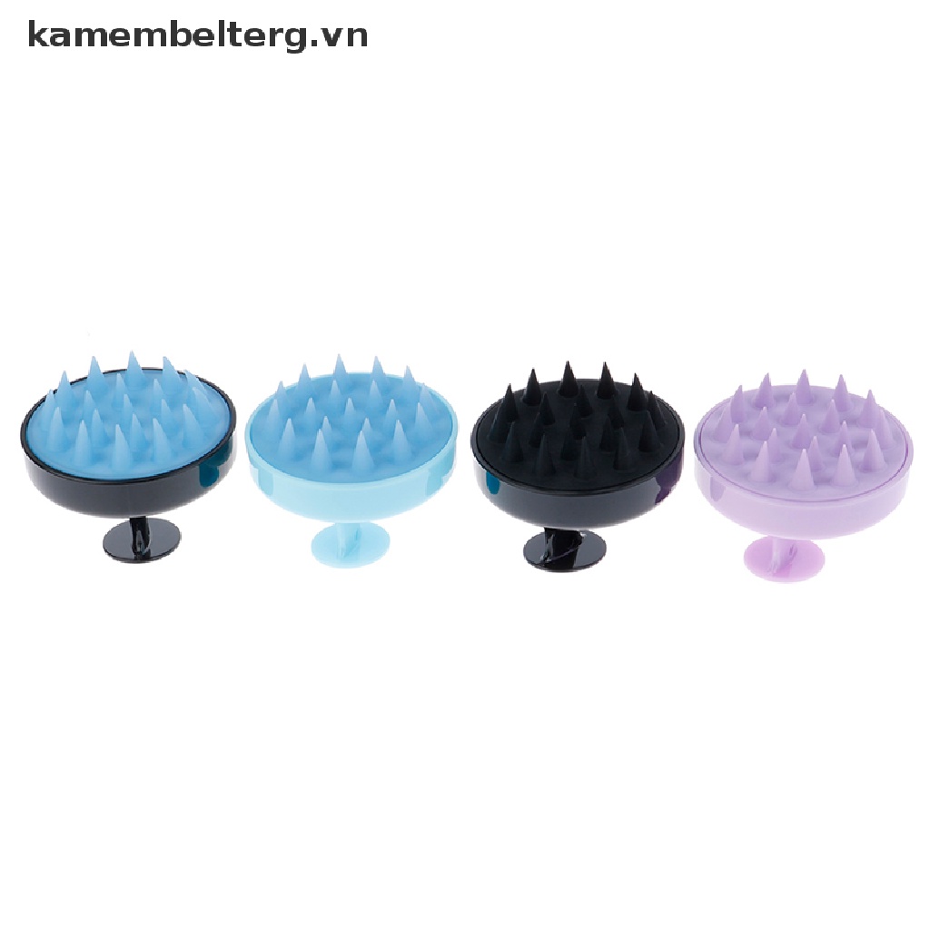Kk Lược Silicone Mát Xa Da Đầu Khi Tắm Tiện Dụng