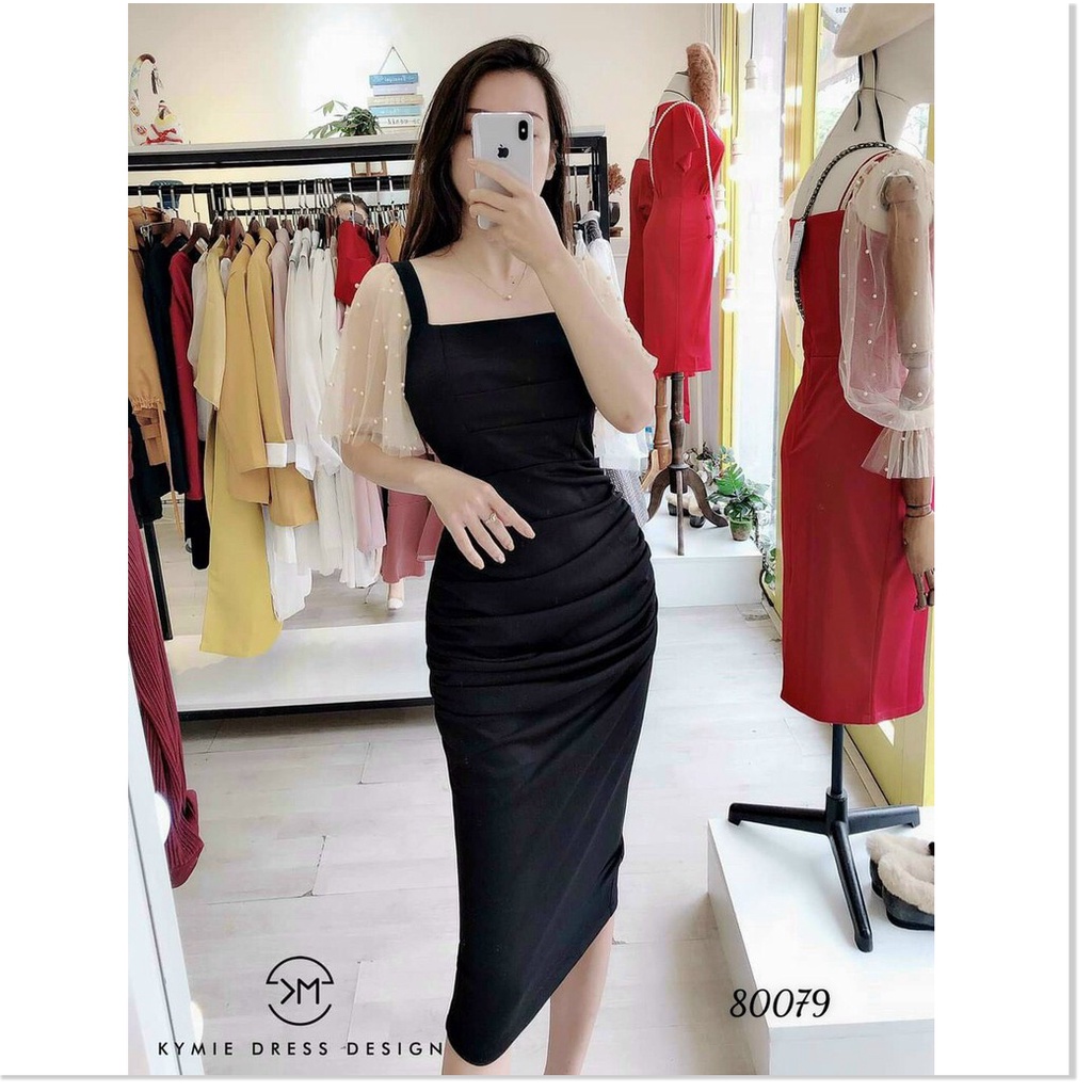 Đầm Umi phối lưới tôn dáng siêu đẹp cho các chị em THỜI TRANG KME FASHION