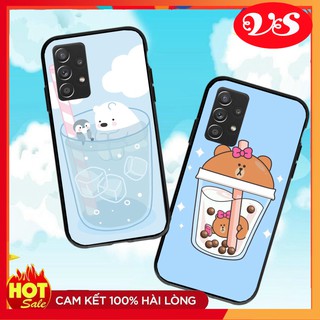 [ Hot Trend ] Ốp lưng Samsung Galaxy A01 / A02S / A12 / A21S / A32 /A52 / A72 hình Ly Trà Sữa Cute 04