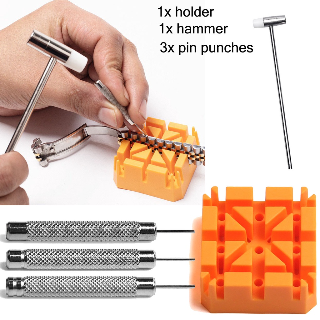 Set 5 Dụng Cụ Tháo Mắt Dây Đồng Hồ Đeo Tay Chuyên Dụng