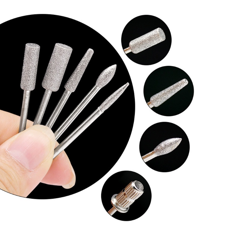 Bút Khoan Điện USB Kèm 6 Vòng Dây Cát Đánh Bóng Tẩy Tế Bào Chết Cho Móng Tay