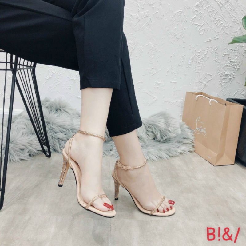 SANDAL, GIÀY CAO GÓT QUAI MẢNH, GIÀY CAO GÓT ZARA 8 PHÂN SIÊU SANG ODER 3 NGÀY