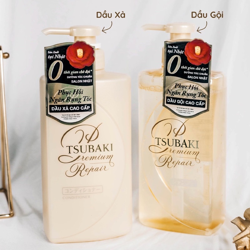 Tsubaki Premium Repair Giúp Phục Hồi, Ngăn Ngừa Rụng Tóc