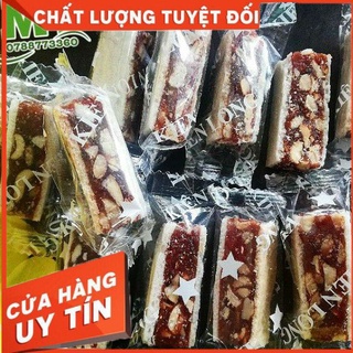 Kẹo chuối đậu gừng ép bánh tráng 1kg /BHTHAN