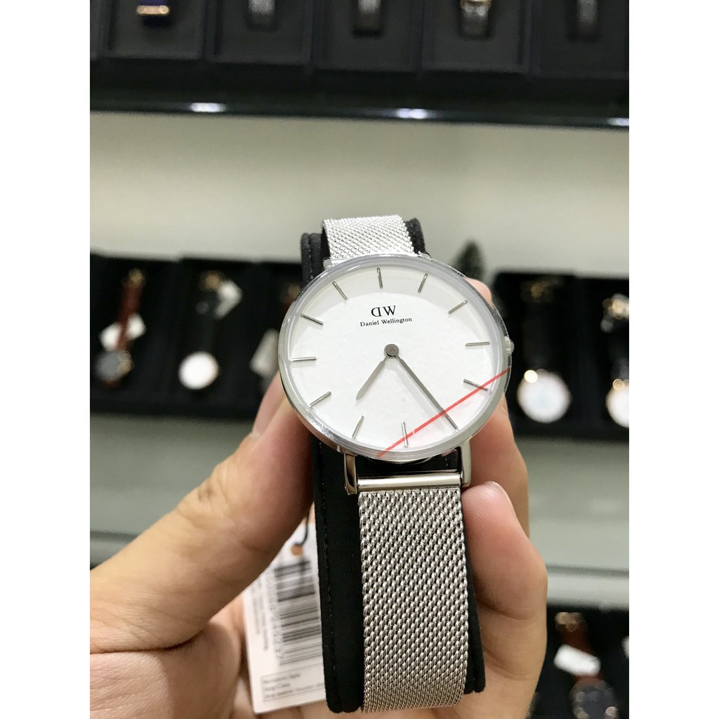 DW nữ Authentic - Đồng hồ nữ DW Classic Petite 32mm - Fullbox Túi Xách ,Hộp , Sách Hướng Dẫn , thẻ , tag check code hãng