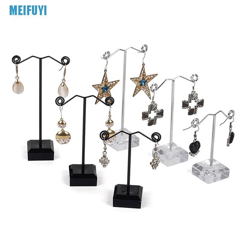 Set 3 Giá Đỡ Trưng Bày Khuyên Tai Bằng Acrylic Tiện Dụng