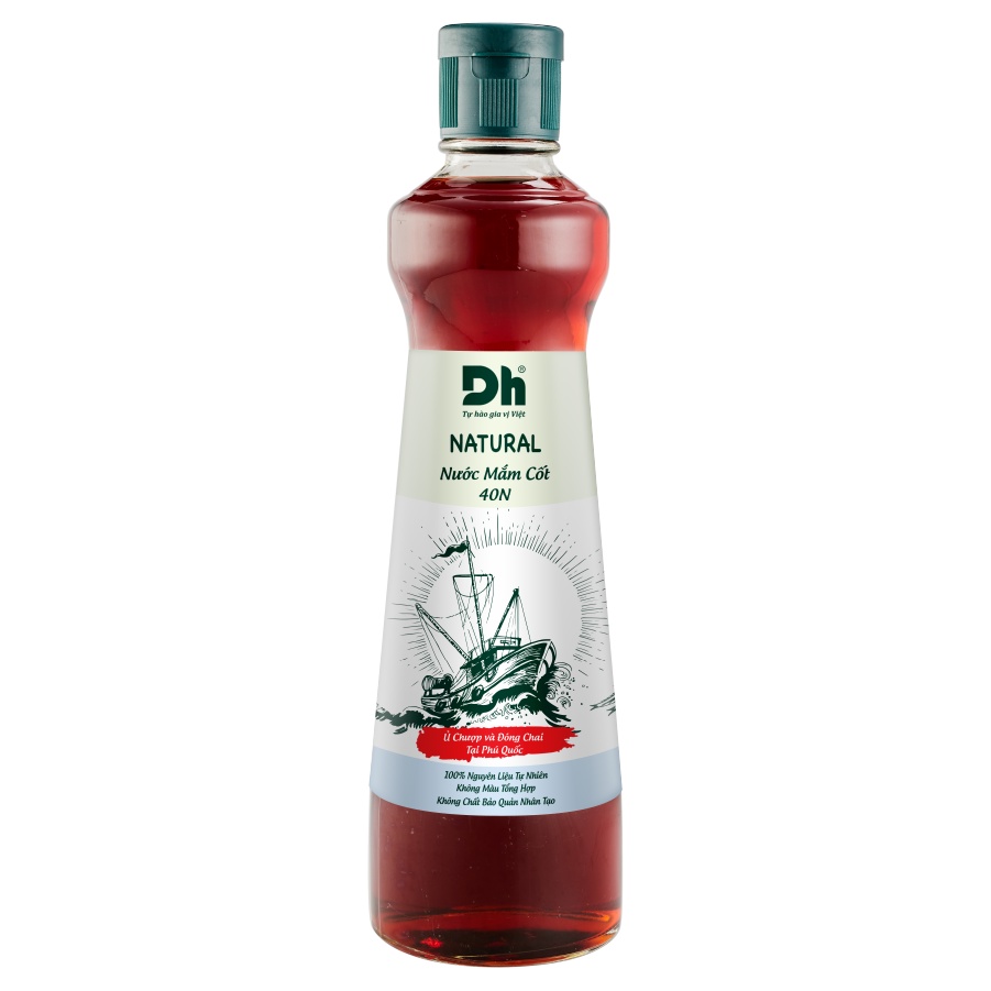 Combo 2 Chai Nước Mắm Phú Quốc Đặt Biệt 40N, 43N Dh Foods 400ml