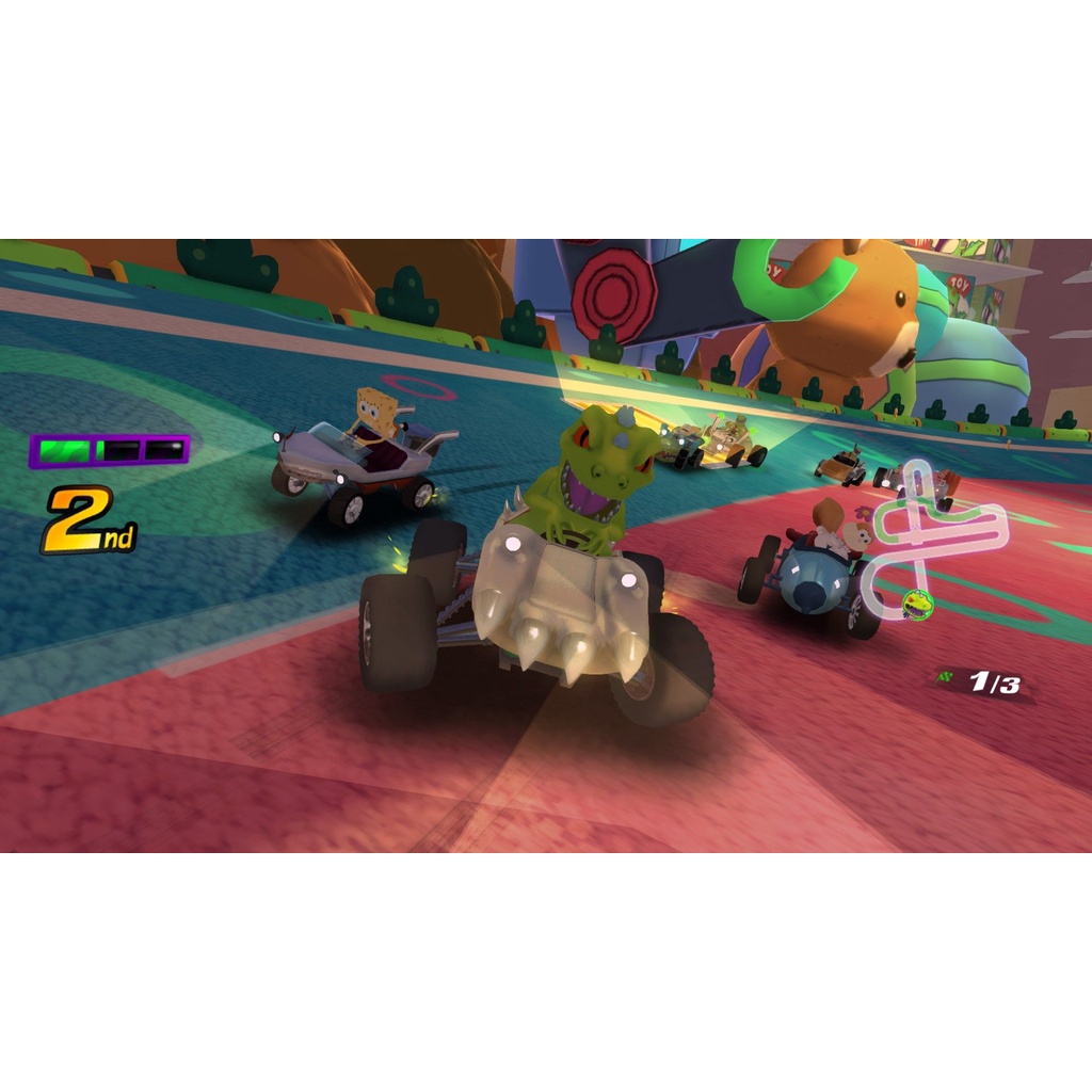 Đĩa Game PS4 Nickelodeon Kart Racers