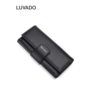 Ví nữ cầm tay đẹp dáng dài FOREVER FOR YOU đựng tiền điện thoại nhiều ngăn thời trang cao cấp LUVADO VD426