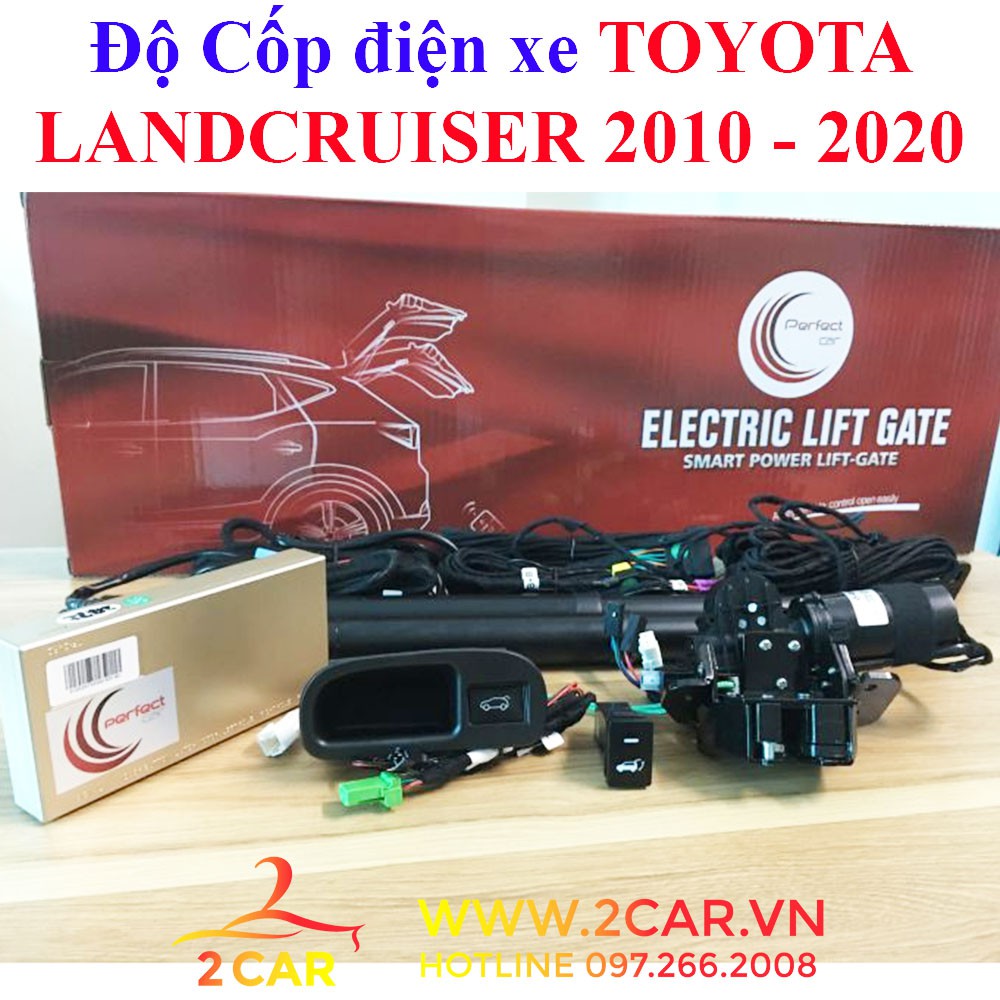 Cốp điện xe TOYOTA LANDCRUISER 2010 - 2020 thương hiệu PerfectCar cao cấp