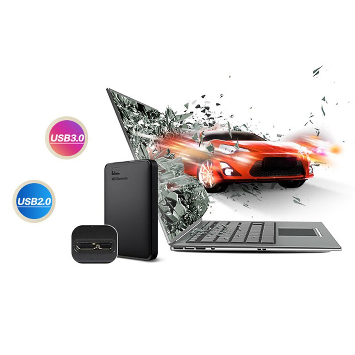 Ổ Cứng Chống Sốc Bằng Kim Loại Rx-C42Usb3.0 | BigBuy360 - bigbuy360.vn