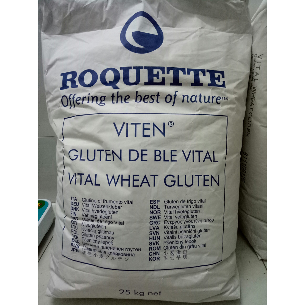 [100g-500g] Bột VITAL WHEAT GLUTEN - Tinh bột lúa mì Pháp làm mì căn, đồ chay