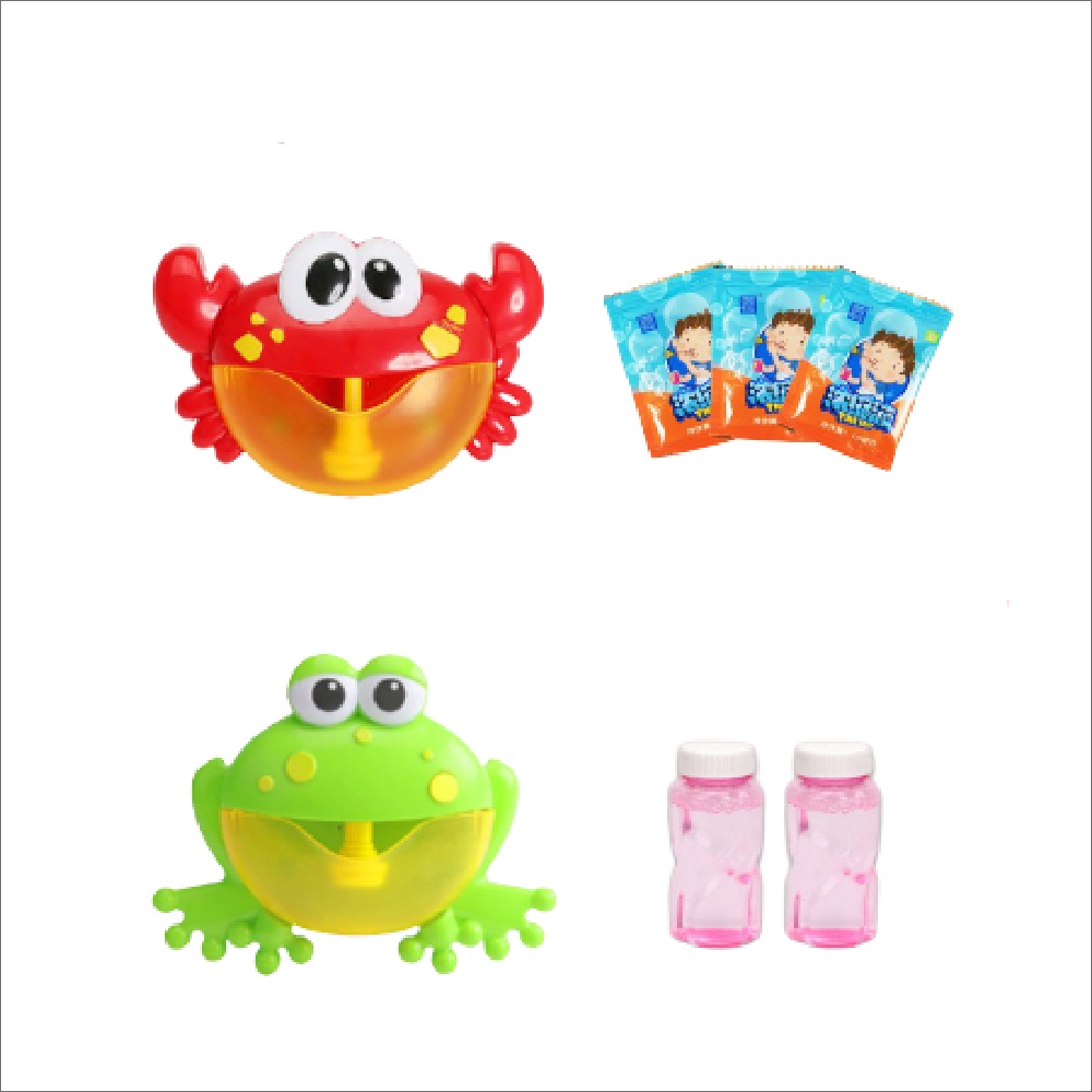 (Hộp Đẹp)Đồ Chơi Nhà/Bồn Tắm Cua/Ếch Tạo Bọt, Nhả/Thả/Bắn Bong Bóng Xà Phòng, Phát Nhạc Ercbaby Cho Bé Trai,Gái,Trẻ Em