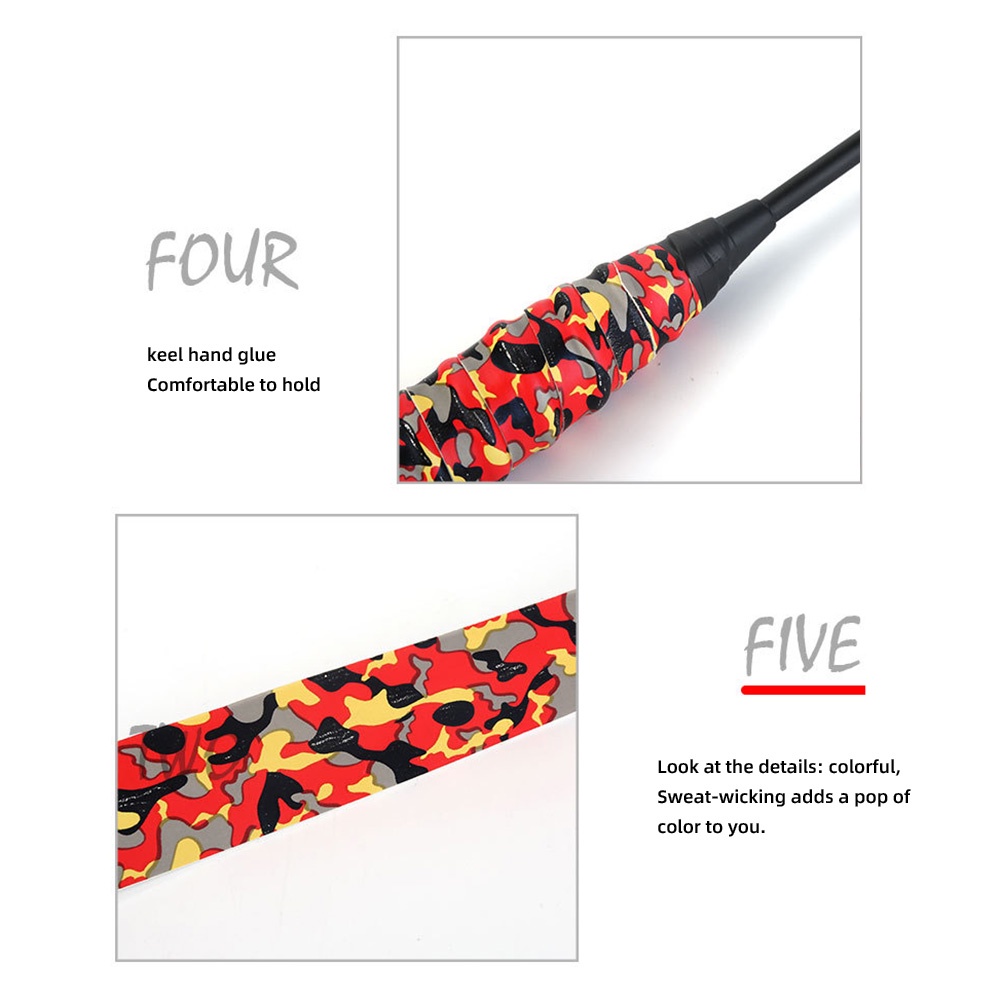 ❤Còn Hàng❤Băng Quấn Tay Cầm Vợt Cầu Lông/Tennis Nhám Không Dính Chống Mồ Hôi Thoáng Khí