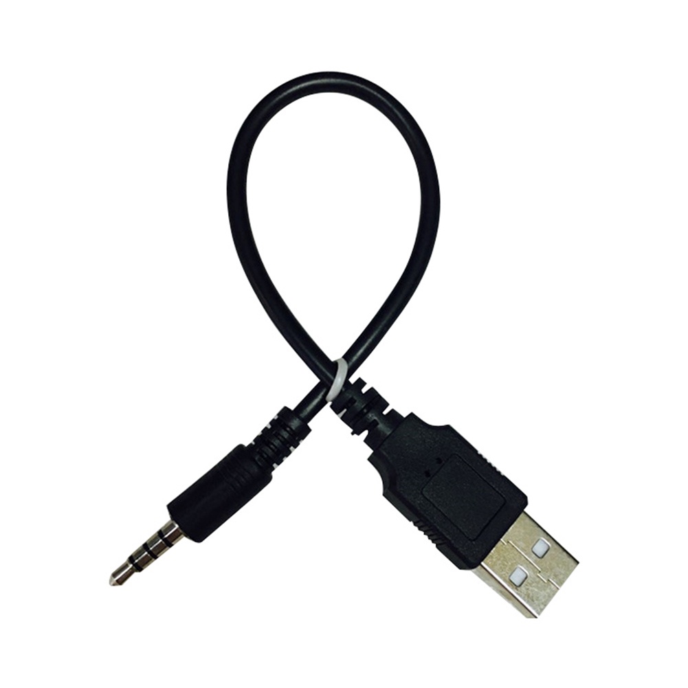 Dây Cáp Chuyển Đổi Âm Thanh Từ Đầu Cắm 3.5mm Sang Cổng Cắm Usb Aux Cho Mp3 Xe Hơi