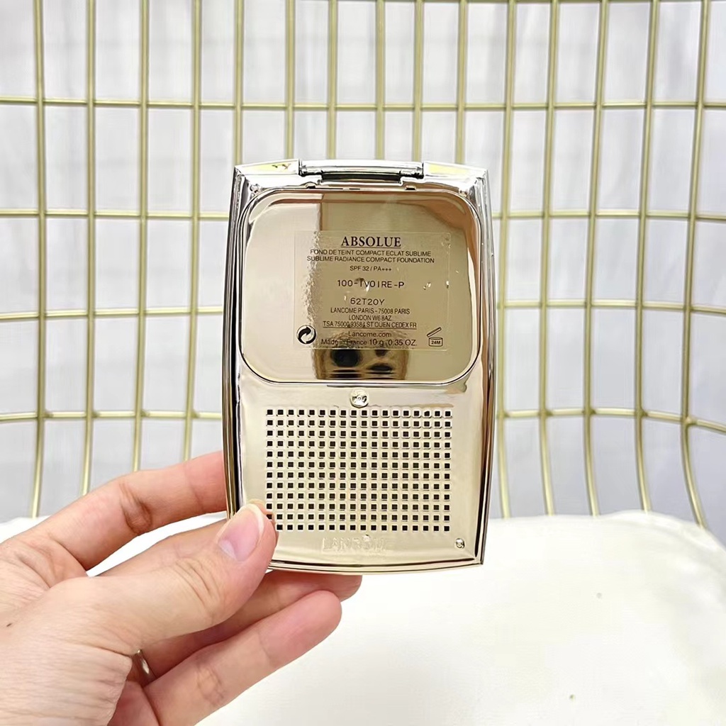 Phấn Nén Lancome Lancome Tinh Khiết 10g 100G#110#定妆遮瑕自然提亮