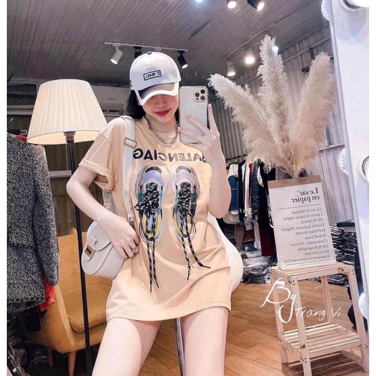 [Rẻ vô địch] Áo phông dây giày unisex , áo thun cotton tay lỡ dáng rộng dây giày