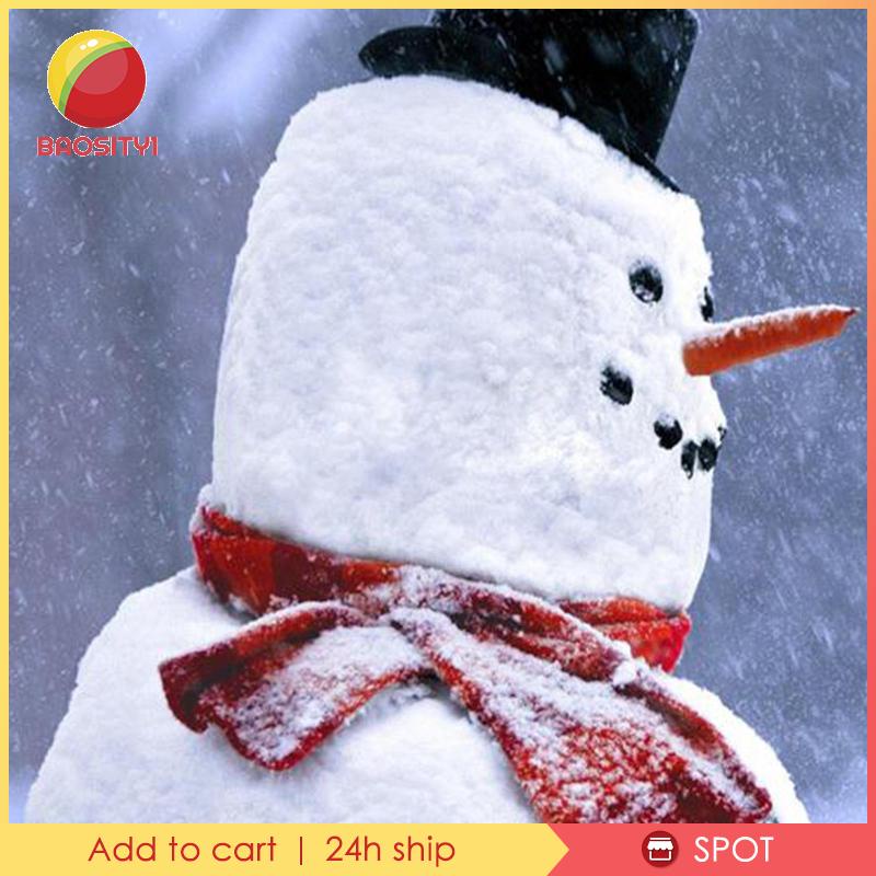 [Baosity1] Bộ Trang Phục Người Tuyết Ngoài Trời + Mũ + Cà Rốt + Khăn Choàng Đồ Chơi Hoạ