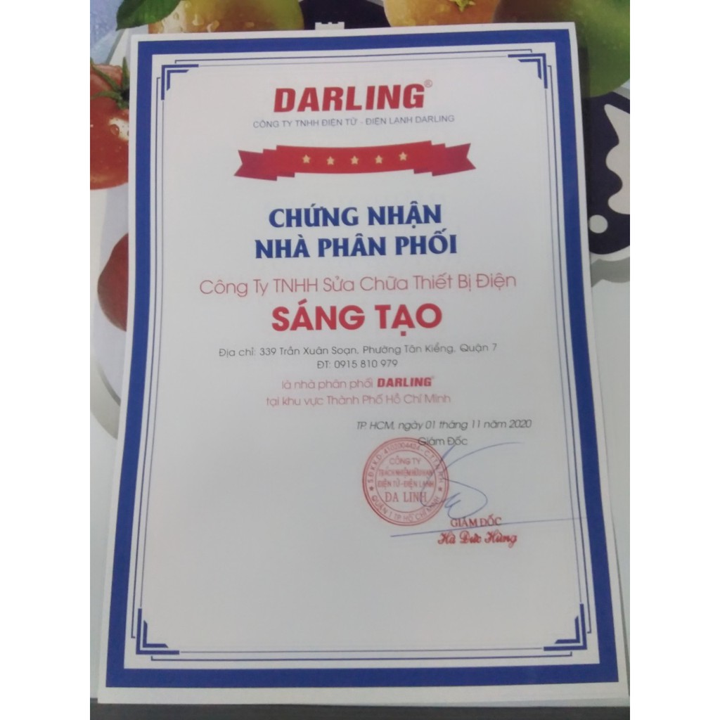 tủ đông darling 2 ngăn dàn lạnh ống đồng xả hàng 370 lít 3999w2