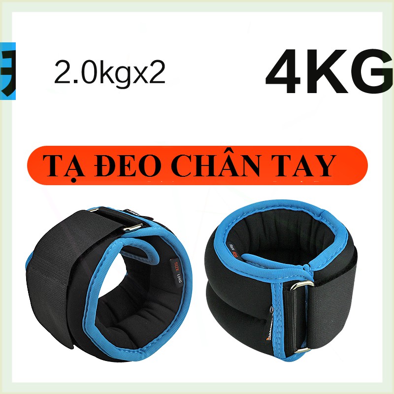 TẠ ĐEO CHÂN CÁT SẮT 4 KG SIÊU ÊM