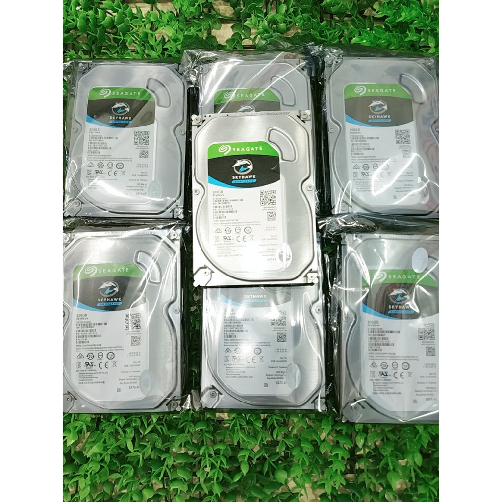 Ổ CỨNG HDD SEAGATE SEAGATE SKYHAWK 500GB SATA 3 - CHUYÊN DÙNG CHO MÁY TÍNH VÀ ĐẦU GHI CAMERA