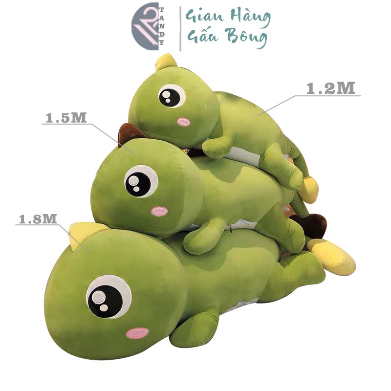 Gấu Bông Khủng Long Đuôi Tim,Gấu Bông Đẹp Chất Liệu Cao Cấp