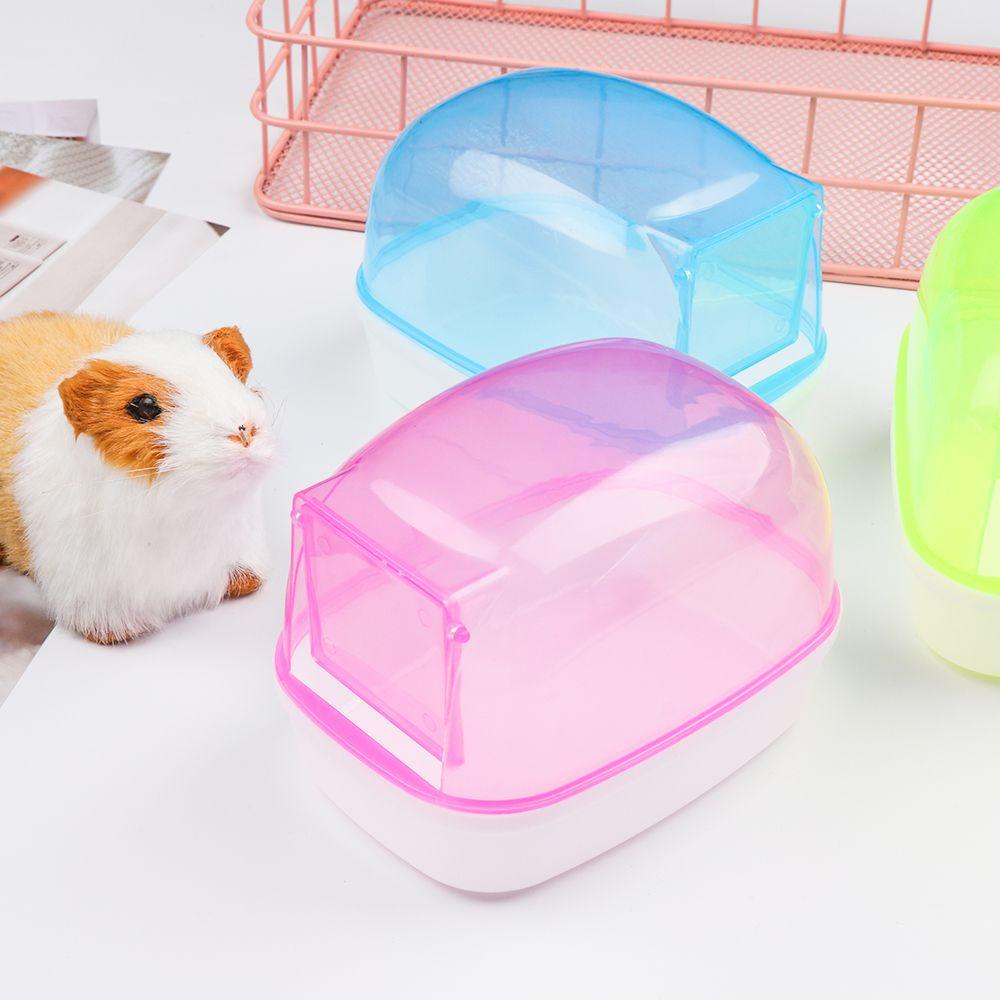 YVE Bồn Tắm Cho Chuột Hamster Bằng Nhựa Chống Bụi